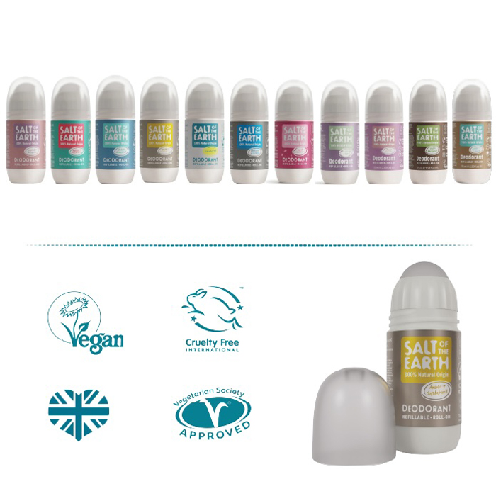 Natural Deodorant Roll-On - Refillable