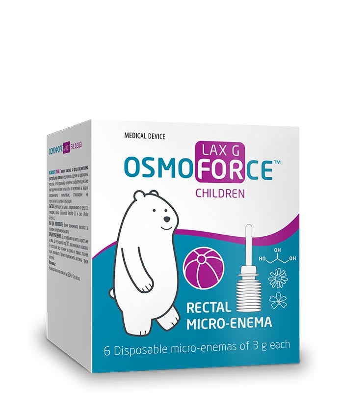 Osmoforce Lax G - Microenema for children 3g x 6