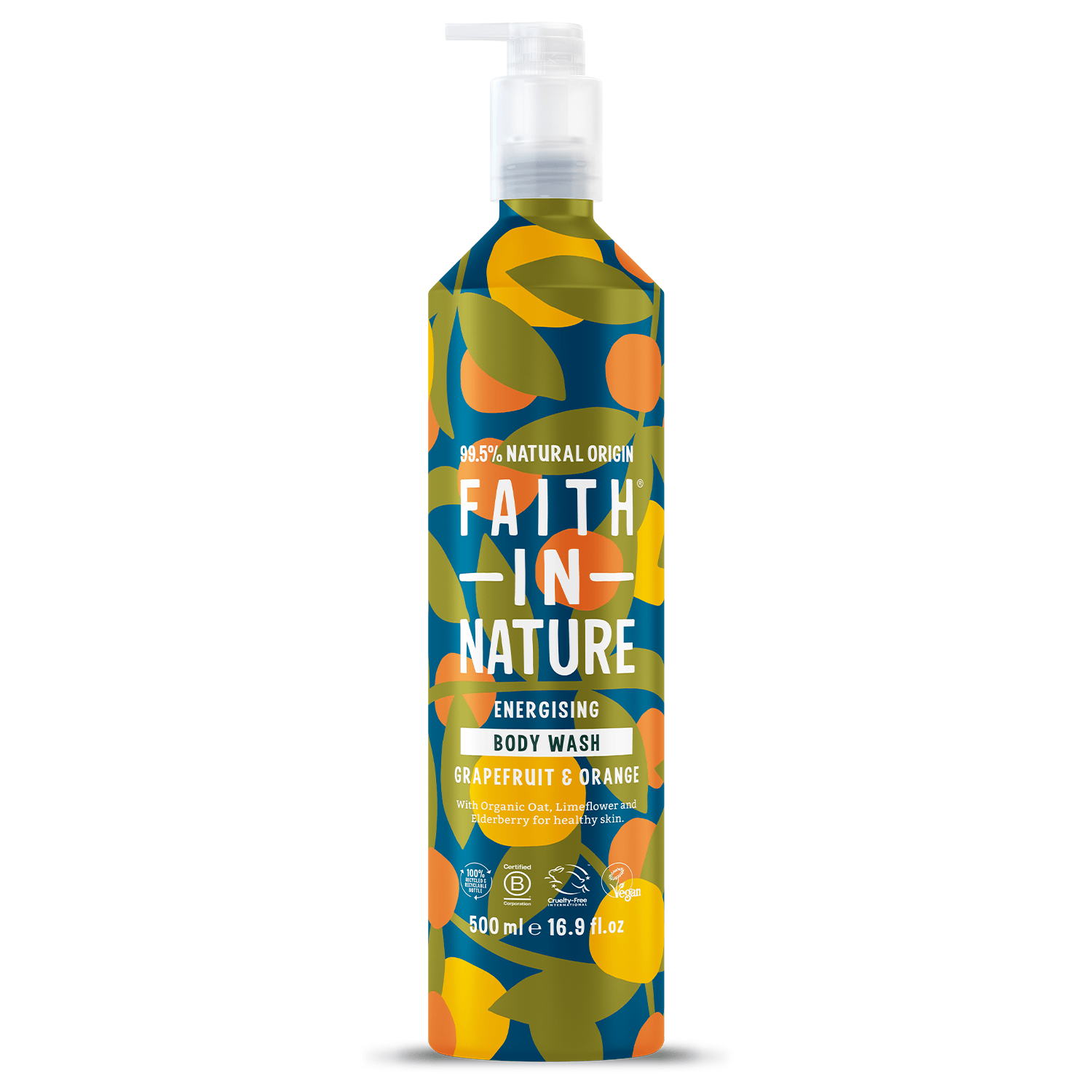 BODY WASH 500ML - GRAPEFRUIT & ORANGE