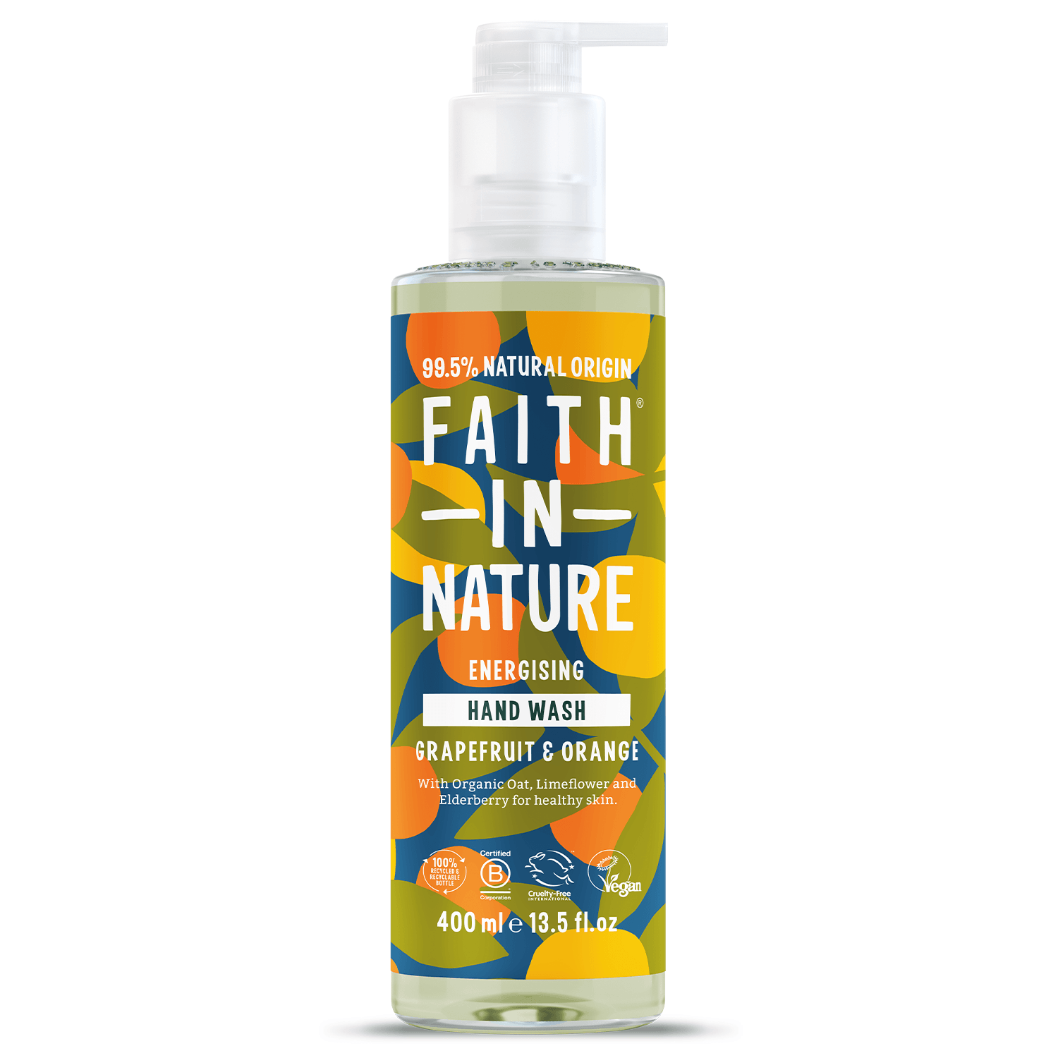 HAND WASH 400ML - GRAPEFRUIT & ORANGE