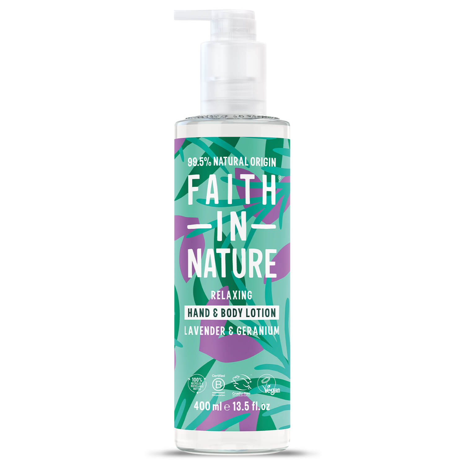 HAND & BODY LOTION 400ML - LAVENDER & GERANIUM