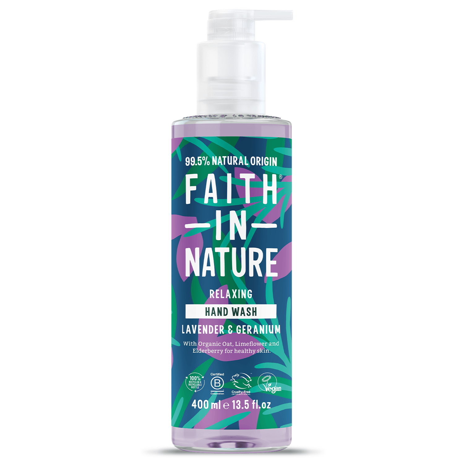 HAND WASH 400ML - LAVENDER & GERANIUM